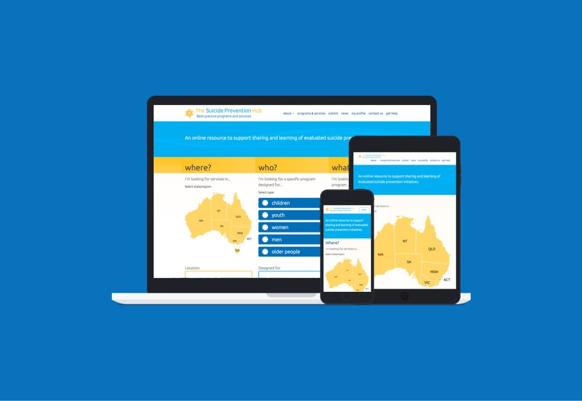 The Suicide Prevention Hub Portfolio