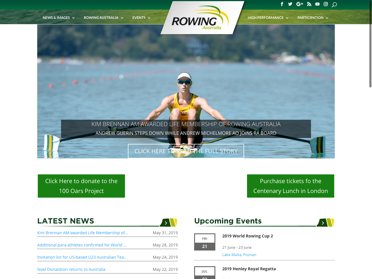 Rowing Australia Agileware